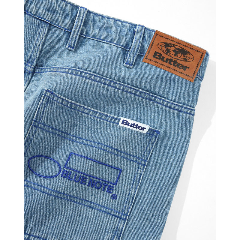 Butter Goods(バターグッズ)/ BLUE NOTE PLEATED DENIM JEANS -2.COLOR-