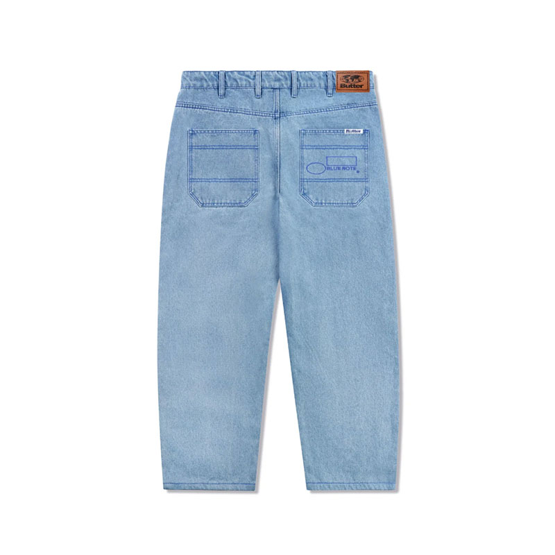 Butter Goods(バターグッズ)/ BLUE NOTE PLEATED DENIM JEANS -2.COLOR-(W.INDIGO)