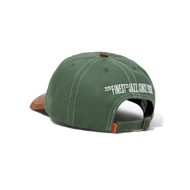 Butter Goods(バターグッズ)/ BLUE NOTE 6 PANEL CAP -SAGE-