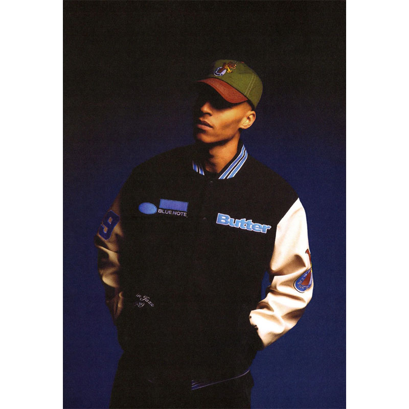 Butter Goods(バターグッズ)/ BLUE NOTE 6 PANEL CAP -SAGE-