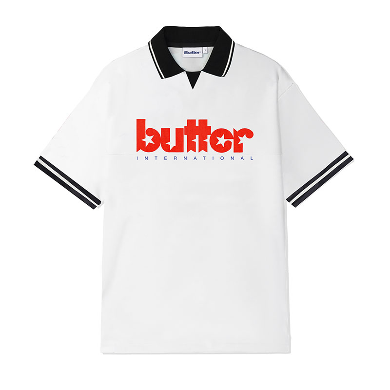 Butter Goods(バターグッズ)/ STAR JERSEY -2.COLOR-(WHITE)