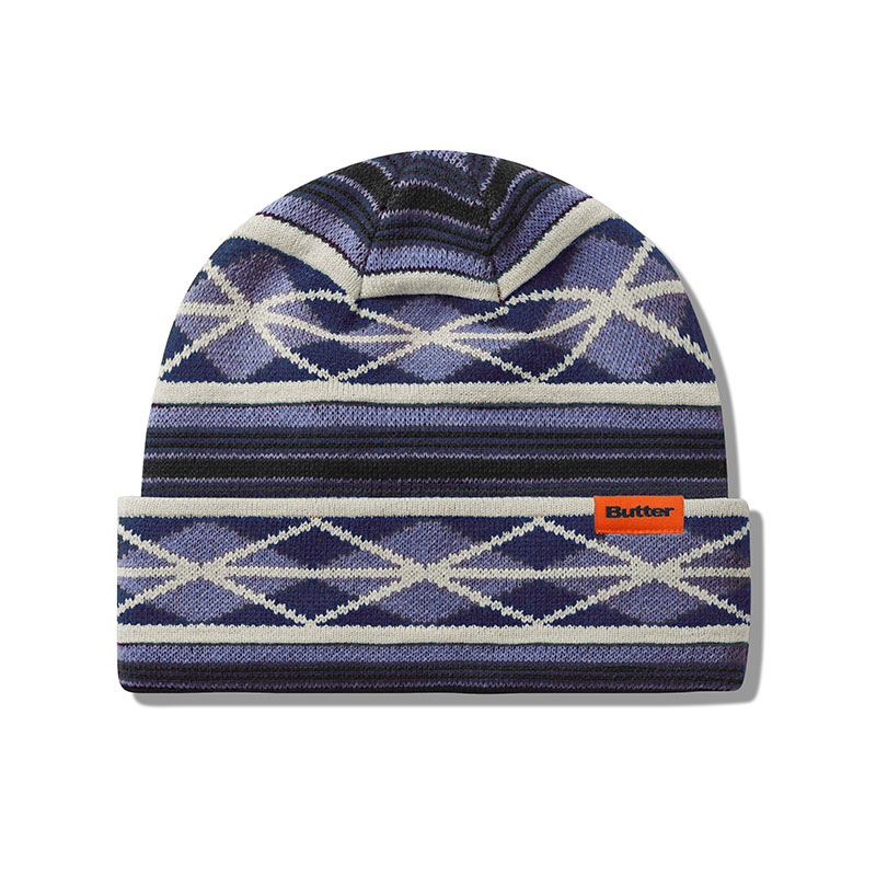 Butter Goods(バターグッズ)/ WILSON CLUFF BEANIE -3.COLOR-(BLUE)