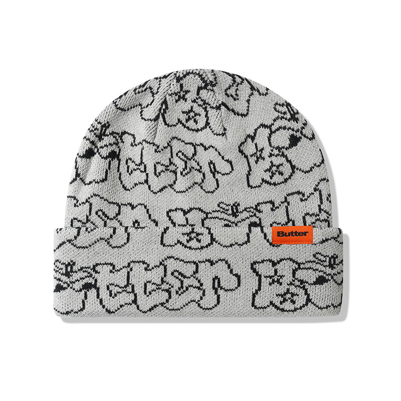 Butter Goods(バターグッズ)/ BIG APPLE CUFF BEANIE -2.COLOR-(GREY)