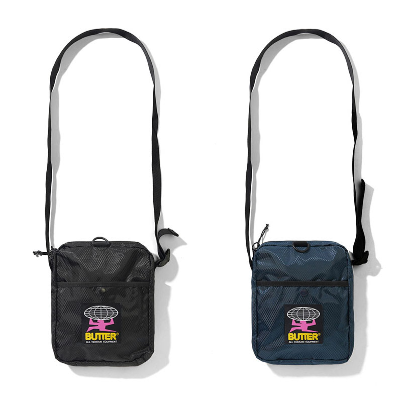 Butter Goods(バターグッズ)/ RIPSTOP SIDE BAG -2.COLOR-