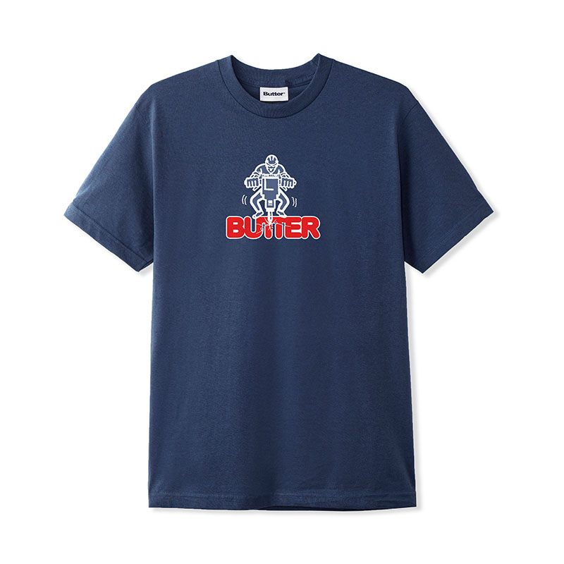 Butter Goods(バターグッズ)/ JACK HAMMER TEE -3.COLOR