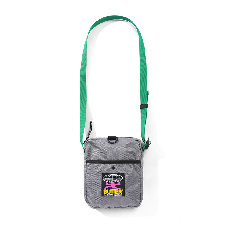 Butter Goods(バターグッズ)/ RIPSTOP SIDE BAG -3.COLOR-(GREY)