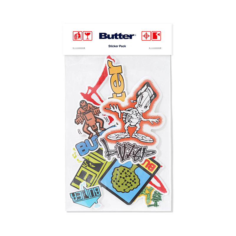 Butter Goods(バターグッズ)/ STICKER PACK -MULTI-