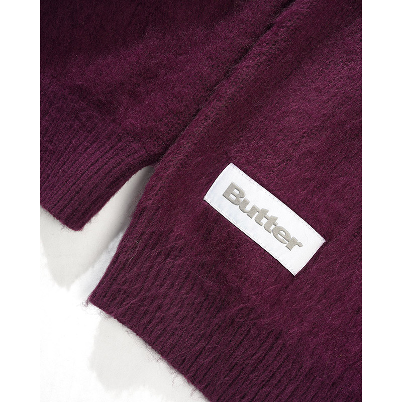 Butter Goods(バターグッズ)/ MOHAIR BUTTON UP KNITED SHIRT -2.COLOR-