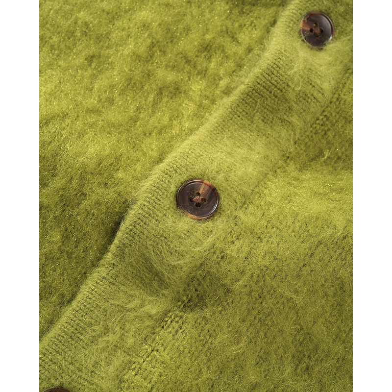 Butter Goods(バターグッズ)/ MOHAIR BUTTON UP KNITED SHIRT -2.COLOR-