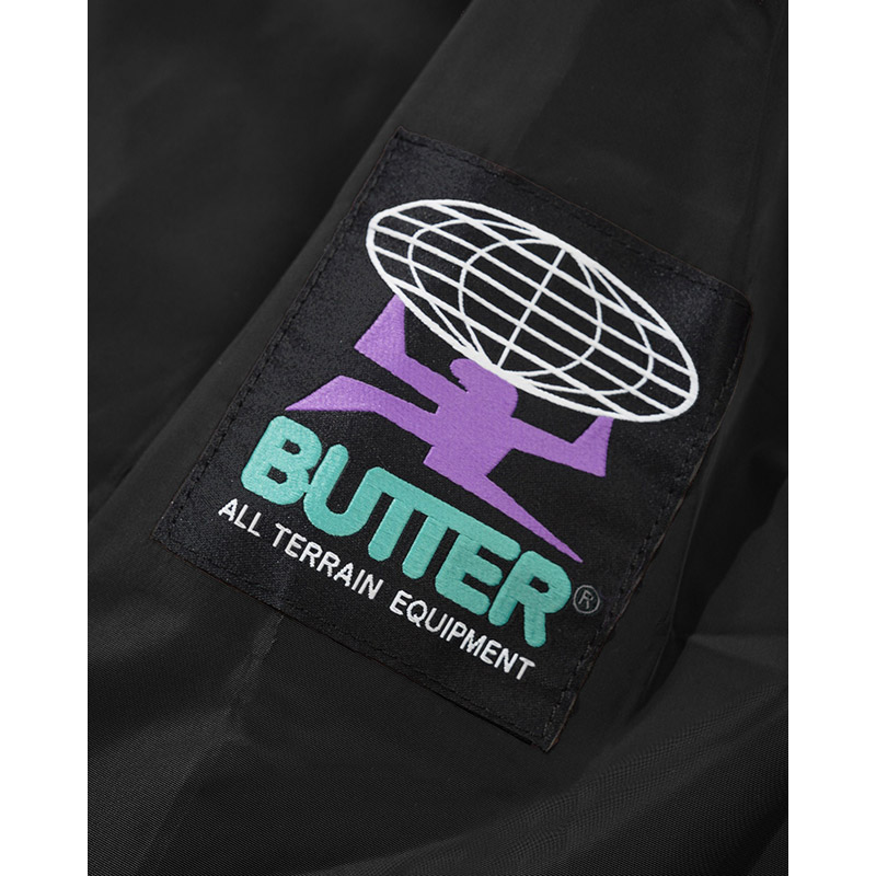 Butter Goods(バターグッズ)/ T-RAIN JACKET -BLACK-