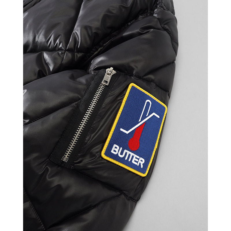 Butter Goods(バターグッズ)/ TEMPERATURE BOMBER JACKET -BLACK-