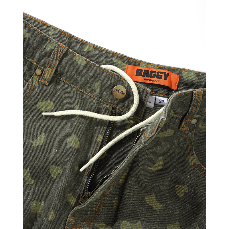 Butter Goods(バターグッズ)/ LEOPARD DENIM JEANS -2.COLOR-