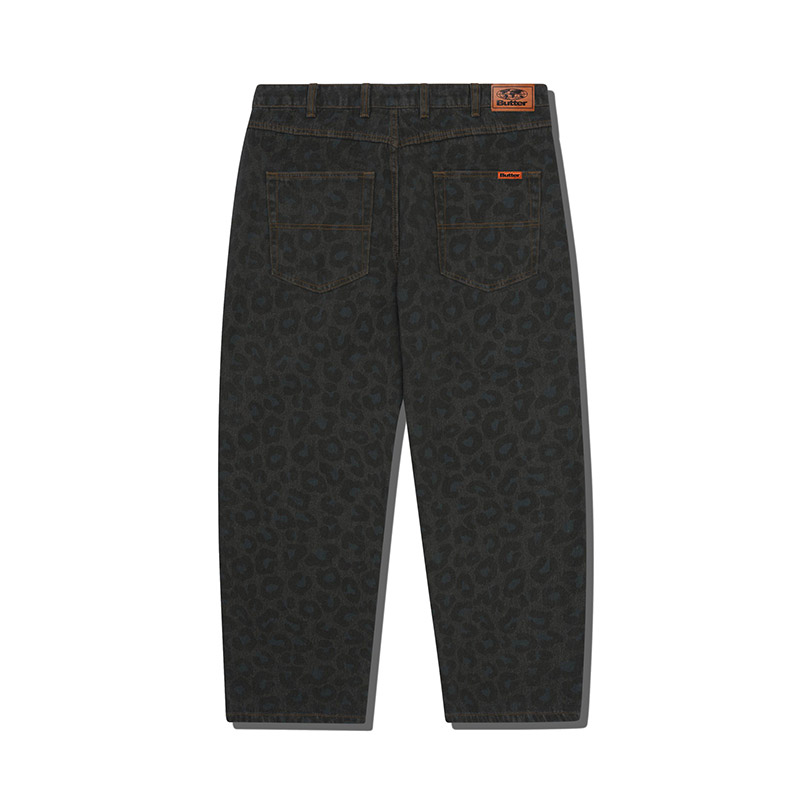 Butter Goods(バターグッズ)/ LEOPARD DENIM JEANS -2.COLOR-