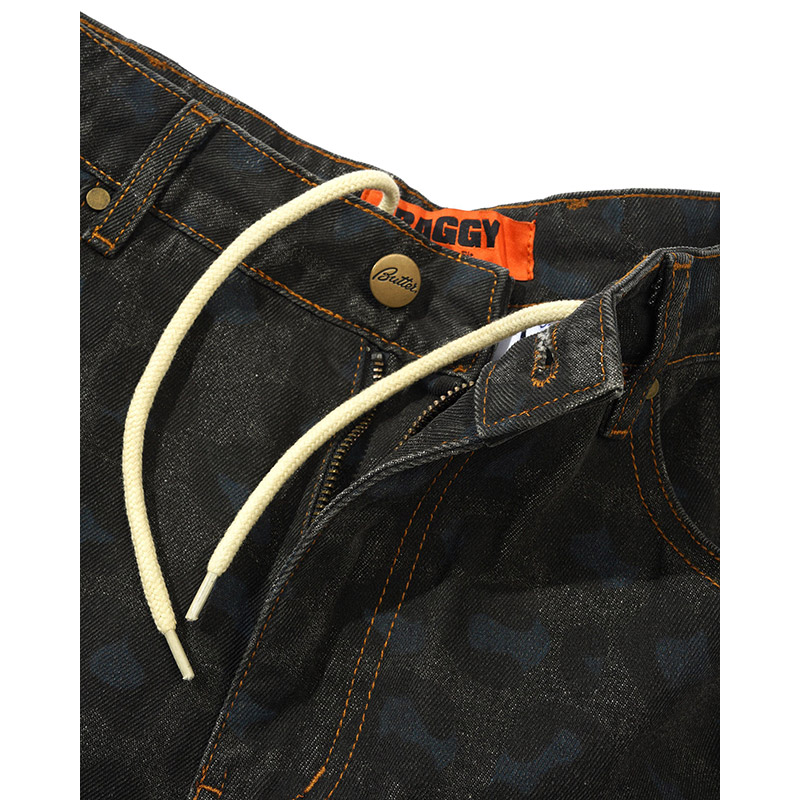 Butter Goods(バターグッズ)/ LEOPARD DENIM JEANS -2.COLOR-