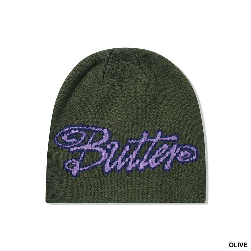 Butter Goods(バターグッズ)/ JIVE SKULLY BEANIE -3.COLOR-