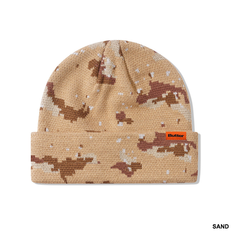 Butter Goods(バターグッズ)/ DESERT CAMO BEANIE -3.COLOR-
