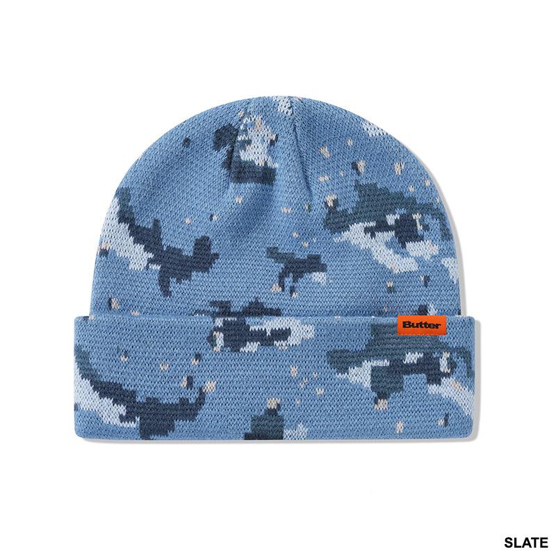 Butter Goods(バターグッズ)/ DESERT CAMO BEANIE -3.COLOR-