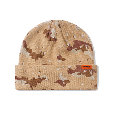 Butter Goods(バターグッズ)/ DESERT CAMO BEANIE -3.COLOR-