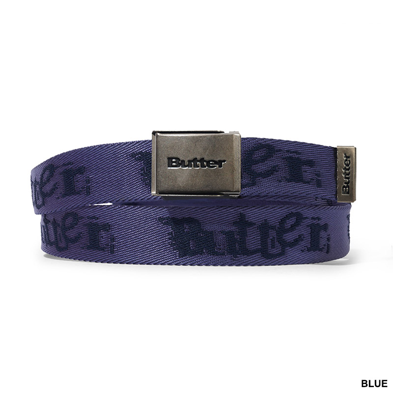 Butter Goods(バターグッズ)/ BREAKDOWN WOVEN BELT -2.COLOR-