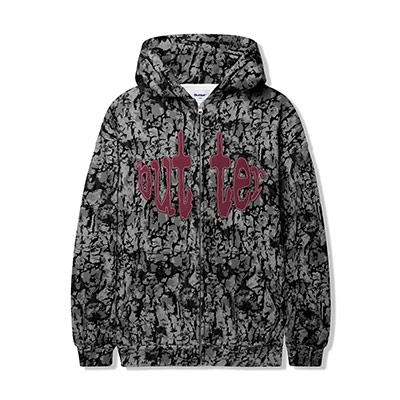 Butter Goods(バターグッズ)/ Frenzy Zip-Thru Hood -2.COLOR-