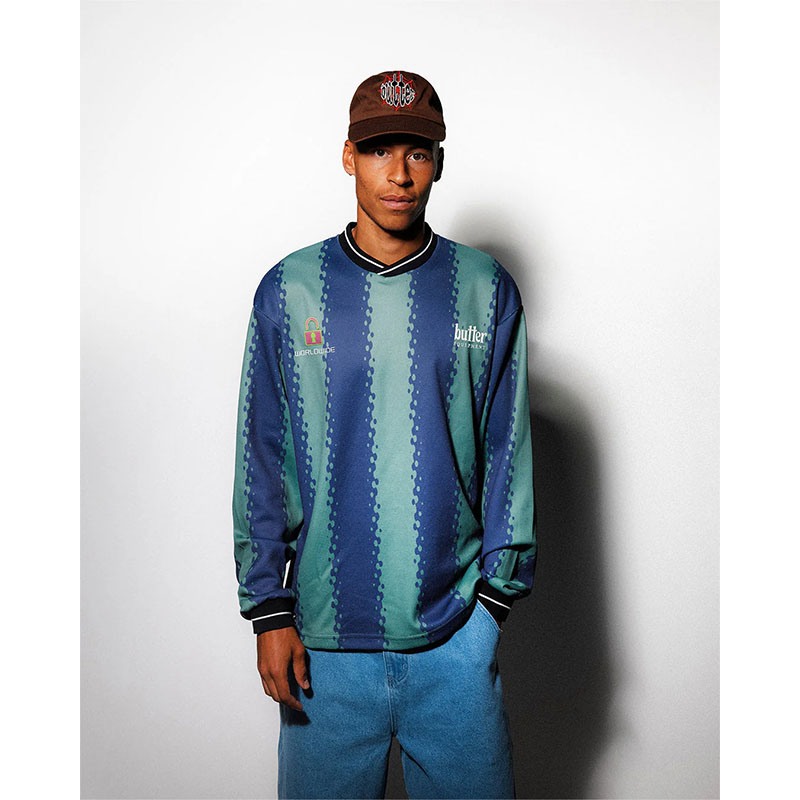 Butter Goods(バターグッズ)/ All City L/S Jersey -2.COLOR-
