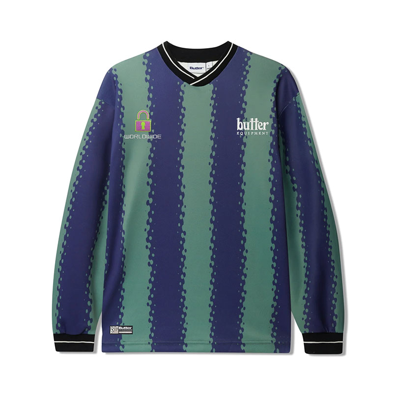 Butter Goods(バターグッズ)/ All City L/S Jersey -2.COLOR-(NAVY)