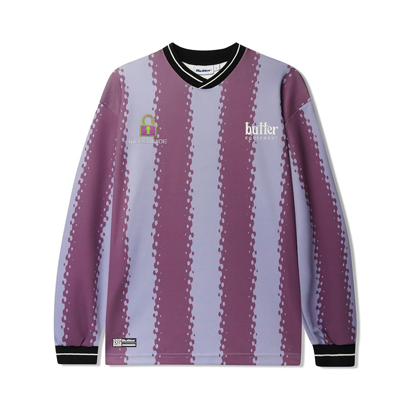 Butter Goods(バターグッズ)/ All City L/S Jersey -2.COLOR-(PURPLE)
