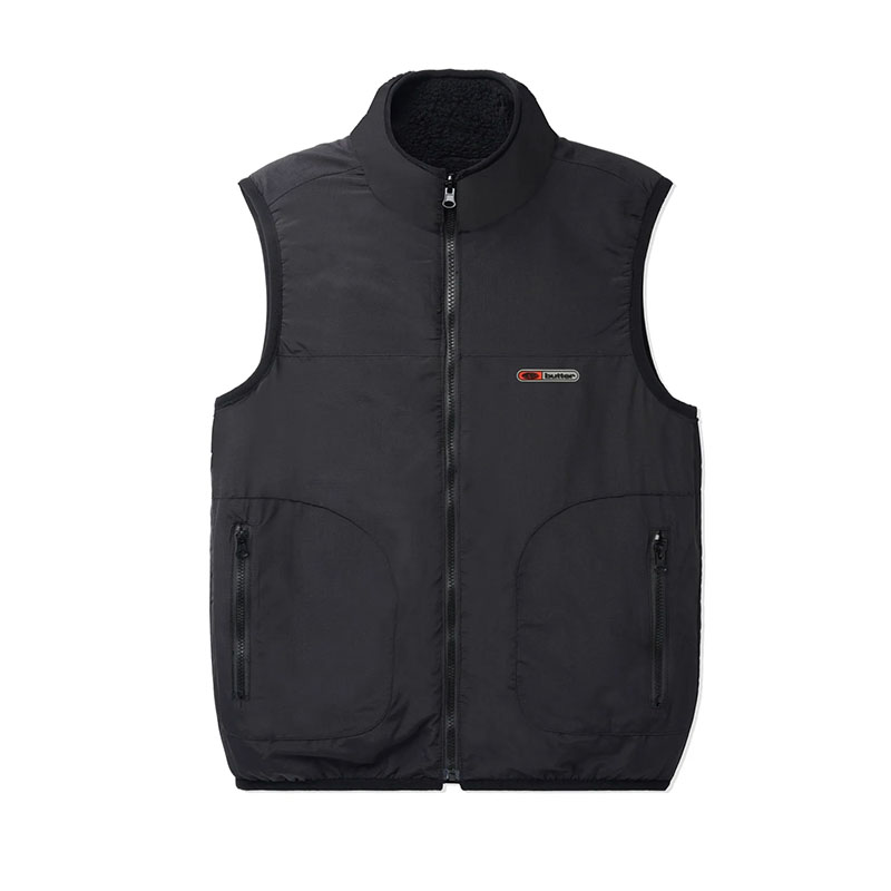 Butter Goods(バターグッズ)/ Terrain Reversible Vest -BLACK-