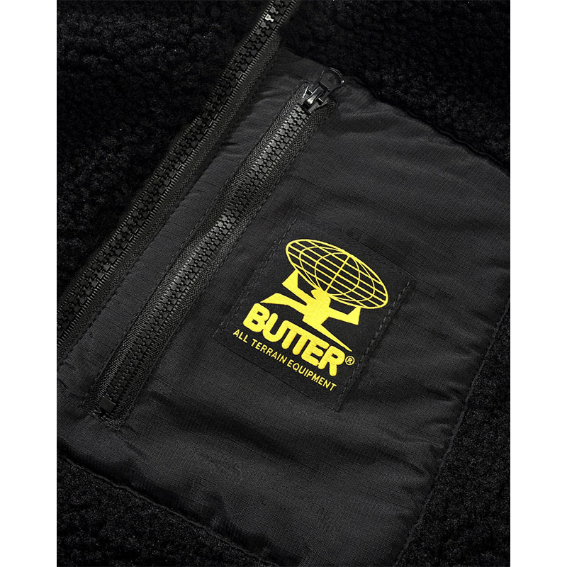 Butter Goods(バターグッズ)/ Terrain Reversible Vest -BLACK-