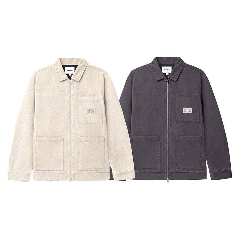 Butter Goods(バターグッズ)/ Washed Zip Up Jacket -2.COLOR-