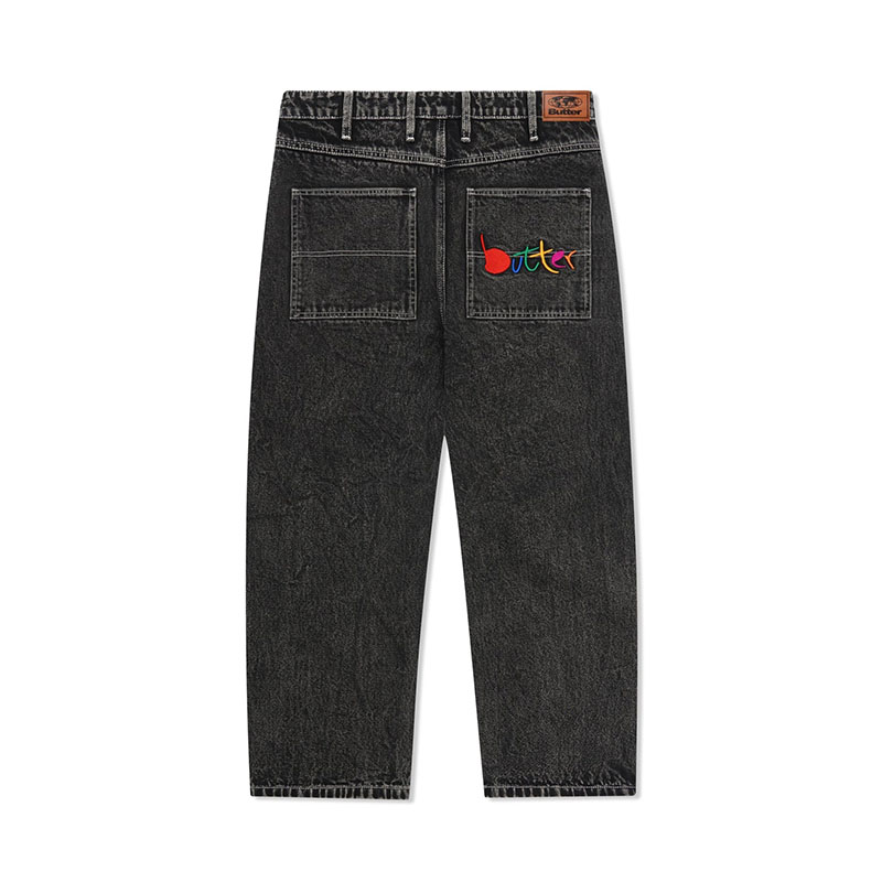 Butter Goods(バターグッズ)/ Art Denim Jeans -2.COLOR-(W.BLACK)