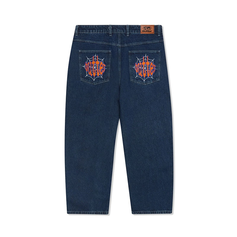 Butter Goods(バターグッズ)/ Spider Denim Jeans -3.COLOR-(D.INDIGO)