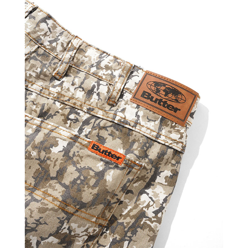 Butter Goods(バターグッズ)/ Bark Camo Denim Jeans -2.COLOR-