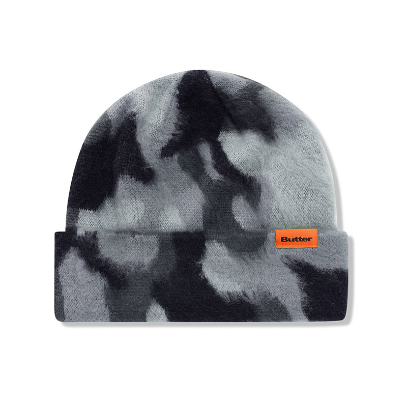 Butter Goods(バターグッズ)/ Mohair Camo Cuff Beanie -3.COLOR