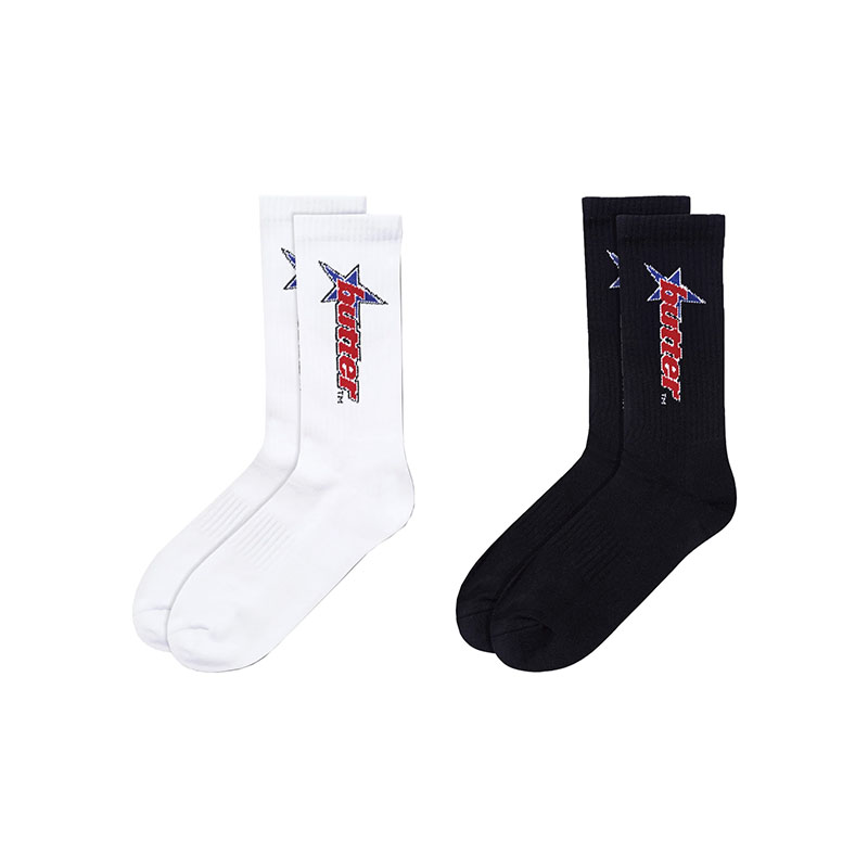 Butter Goods(バターグッズ)/ Racer Socks -2.COLOR-