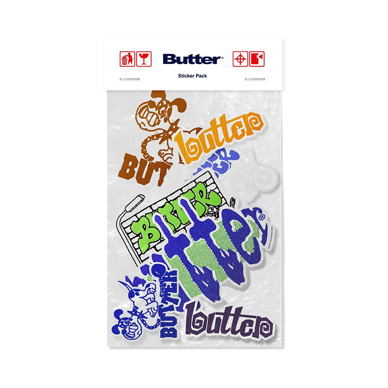 Butter Goods(バターグッズ)/ Sticker Pack -MULTI-
