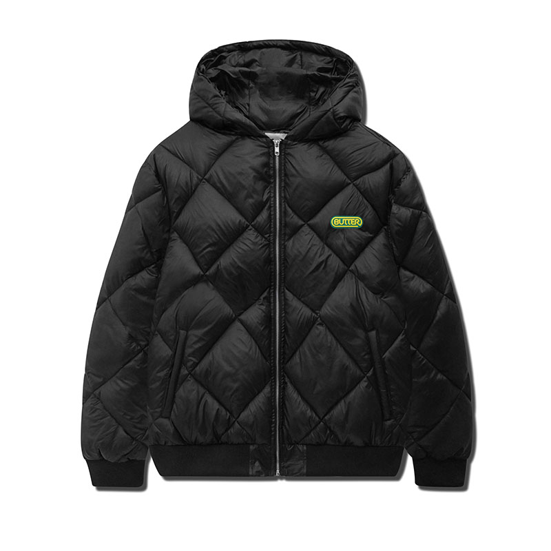 Butter Goods(バターグッズ)/ Hooded Work Jacket -2.COLOR-(BLACK)