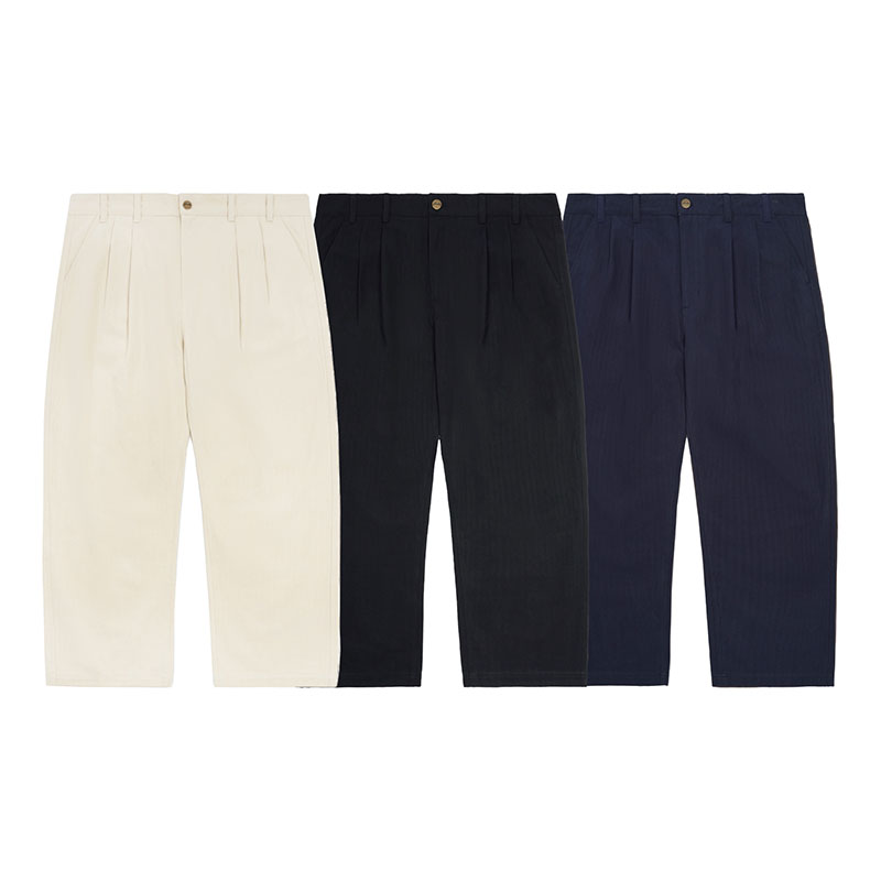 Butter Goods(バターグッズ)/ Pleated Trousers -3.COLOR-