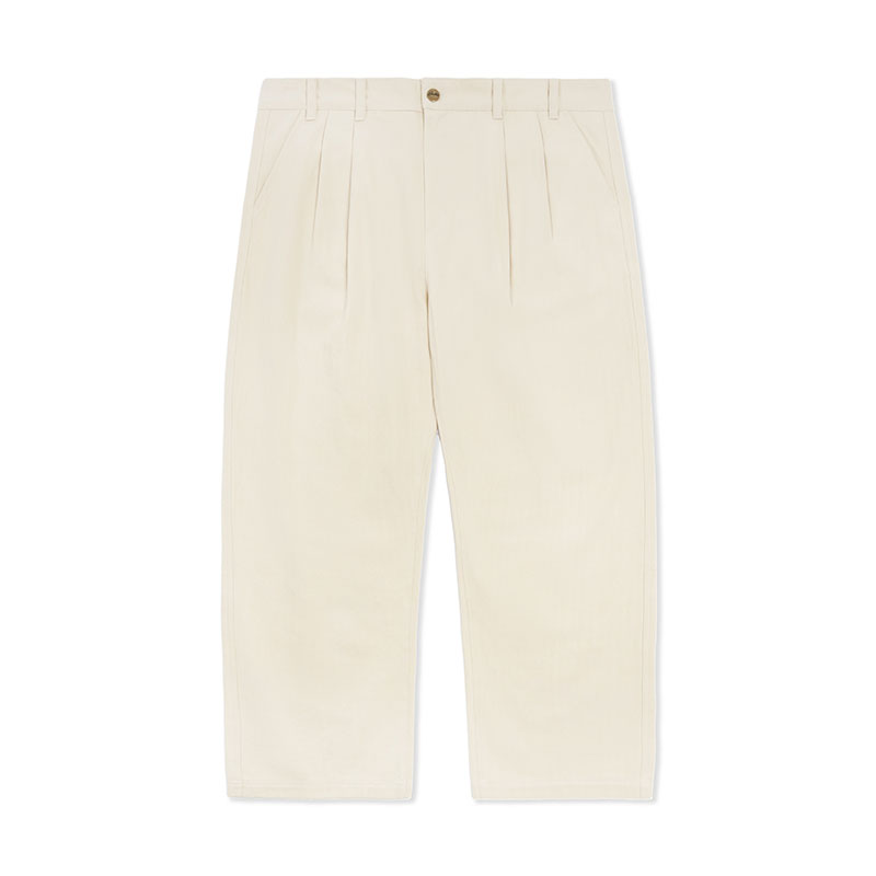 Butter Goods(バターグッズ)/ Pleated Trousers -3.COLOR-(NATURAL)