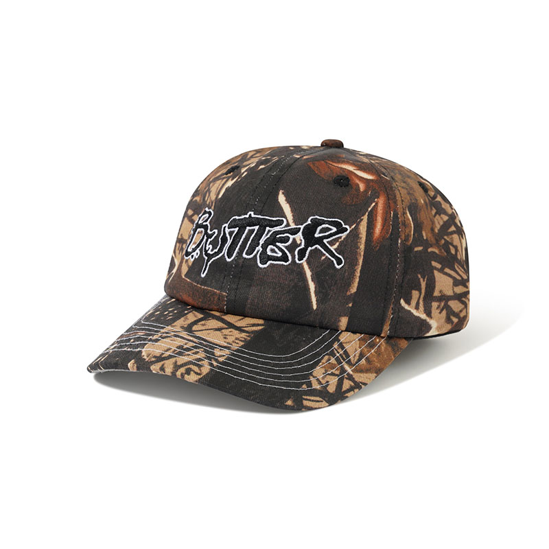 Butter Goods(バターグッズ)/ Radio 6 Panel Cap -4.COLOR-(CAMO)