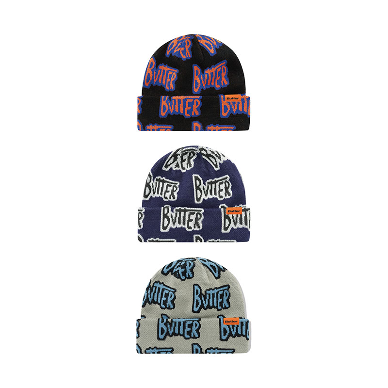 Butter Goods(バターグッズ)/ Sketch Cuff Beanie -3.COLOR-