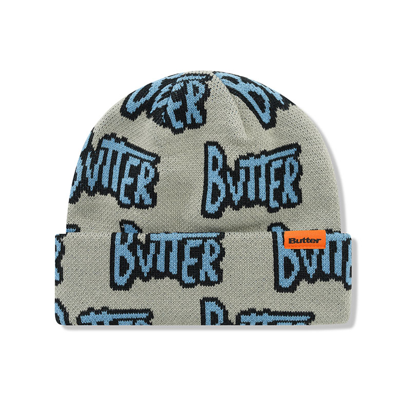 Butter Goods(バターグッズ)/ Sketch Cuff Beanie -3.COLOR-(GREY)