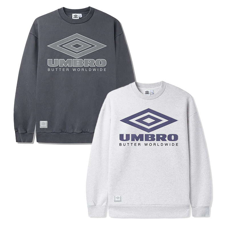 Butter Goods(バターグッズ)/ DIAMOND LOGO CREWNECK -2.COLOR-