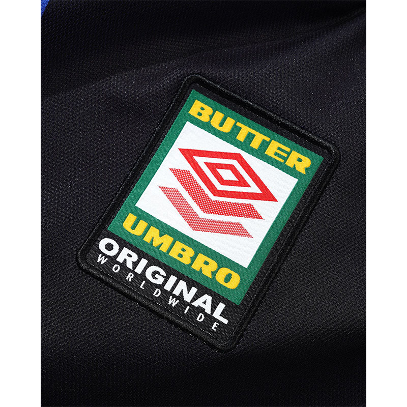 Butter Goods(バターグッズ)/ GOALIE LS JERSEY -BLACK-