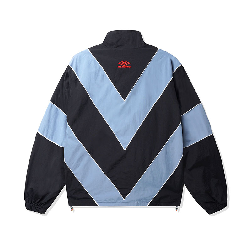 Butter Goods(バターグッズ)/ DIAMOND TRACKSUIT JACKET -BLACK-