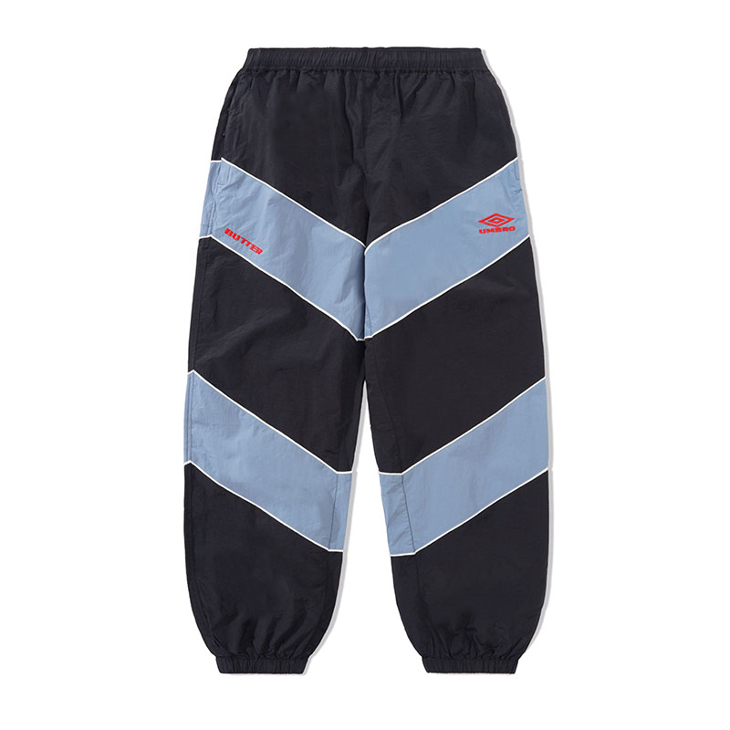Butter Goods(バターグッズ)/ DIAMOND TRACKSUIT PANTS -BLACK-