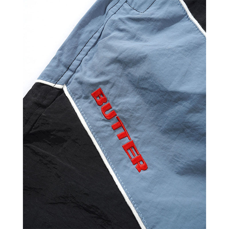 Butter Goods(バターグッズ)/ DIAMOND TRACKSUIT PANTS -BLACK-
