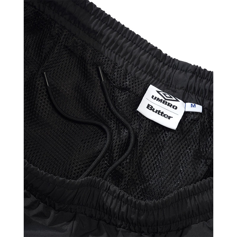 Butter Goods(バターグッズ)/ DIAMOND TRACKSUIT PANTS -BLACK-