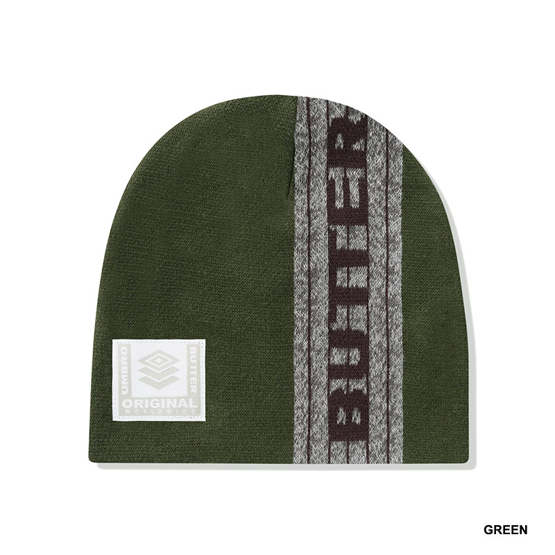 Butter Goods(バターグッズ)/ ATHLETICA SKULLY BEANIE -2.COLOR-