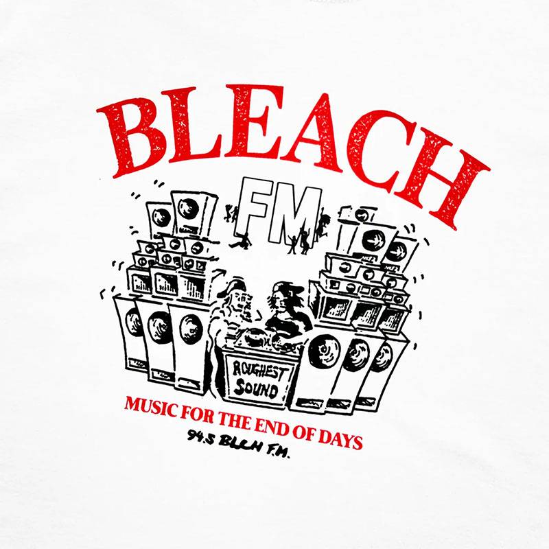 BLEACH USA(ブリーチ)/ 94.5 FM TEE -2.COLOR-